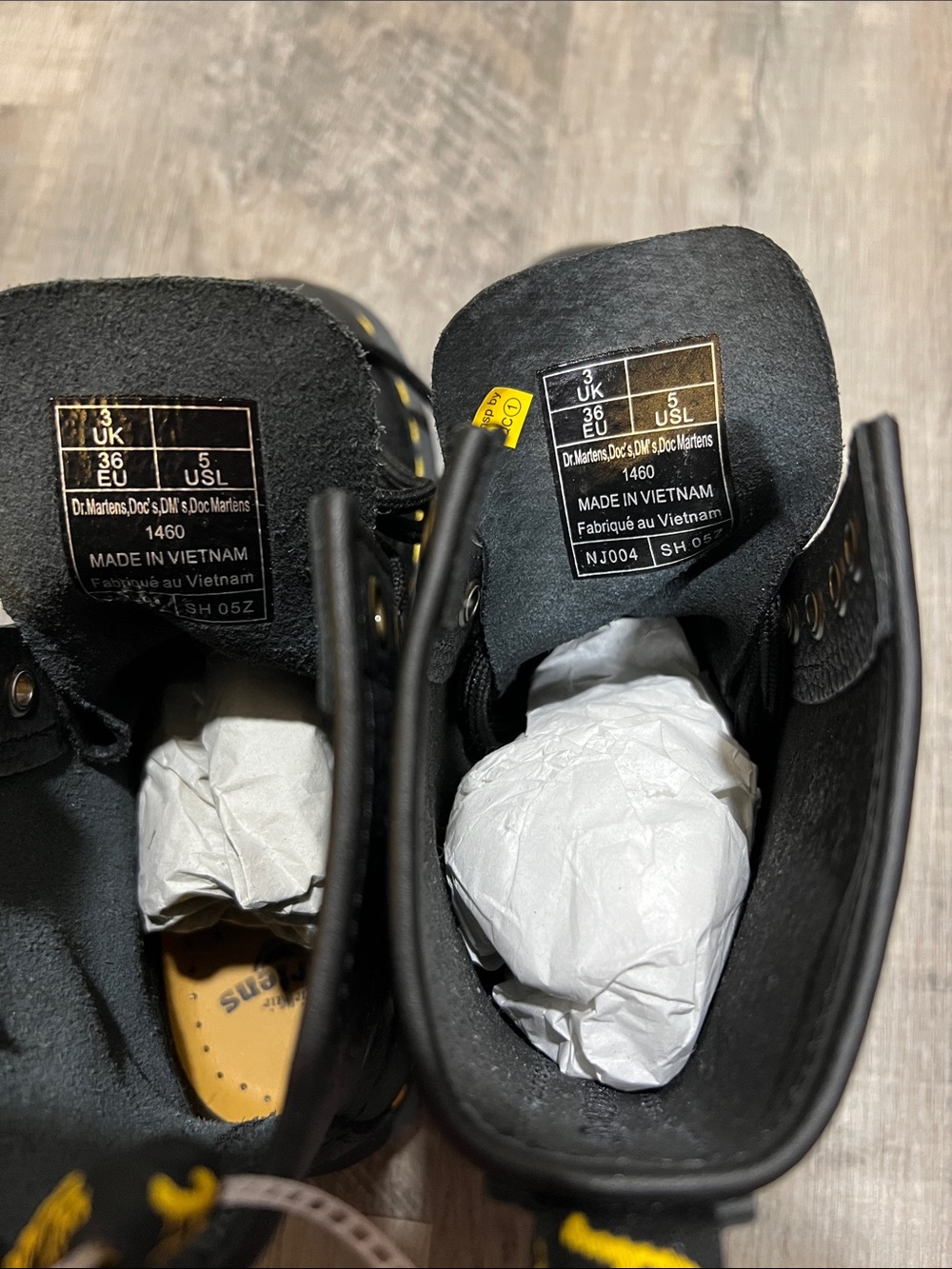 New Dr. Martens 1460 Decayed Roses Lace Up Boots size 5L - Picture 6 of 12